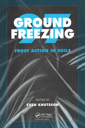 Ground Freezing 97: Frost Action in Soils