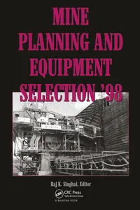 Mine Planning and Equipment Selection 1998_cover