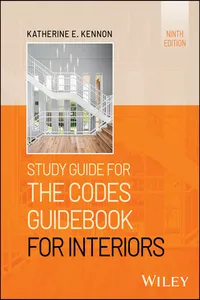 Study Guide for The Codes Guidebook for Interiors_cover