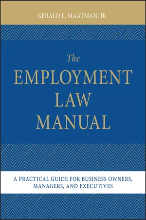 The Employment Law Manual