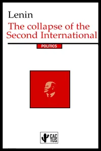 The collapse of the Second International_cover