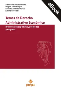 Temas de Derecho Administrativo Económico_cover