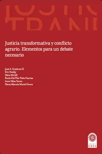 Justicia transformativa y conflicto agrario_cover