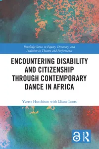 Encountering Disability and Citizenship through Contemporary Dance in Africa_cover
