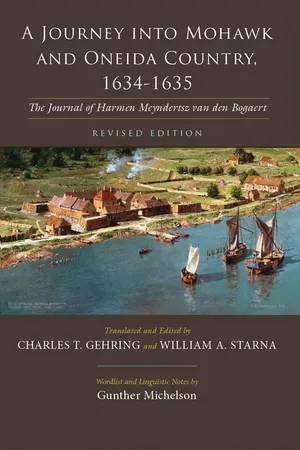 A Journey into Mohawk and Oneida Country, 1634-1635