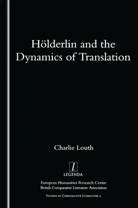 Holderlin and the Dynamics of Translation_cover