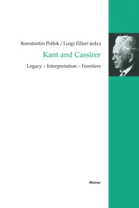 Kant and Cassirer_cover