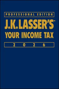 J.K. Lasser's Your Income Tax 2026, Professional Edition_cover