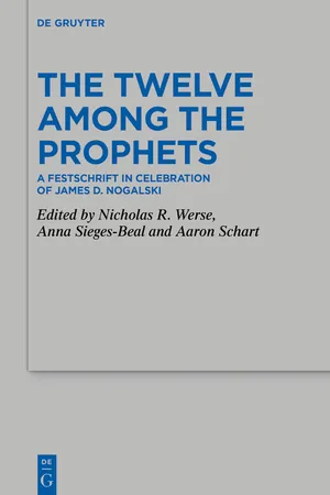 The Twelve Among the Prophets