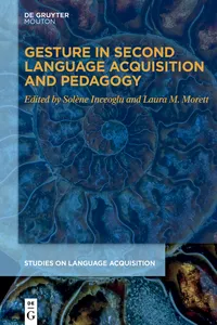 Gesture in Second Language Acquisition and Pedagogy_cover