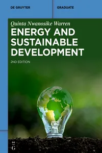 Energy and Sustainable Development