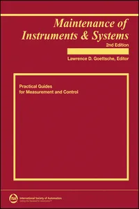 Maintenance of Instruments & Systems_cover