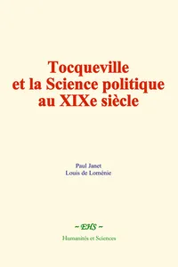 Tocqueville et la Science politique au XIXè siècle_cover