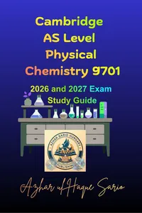 Cambridge AS Level Physical Chemistry 9701_cover