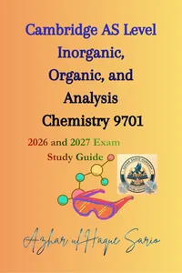 Cambridge AS Level Inorganic, Organic, and Analysis Chemistry 9701_cover