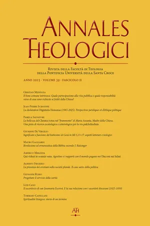 Annales Theologici 39 2 (2025)