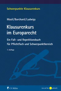 Klausurenkurs im Europarecht_cover