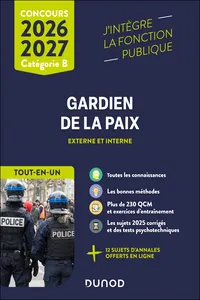 Concours Gardien de la paix 2026 - 2027_cover