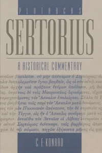 Plutarch's Sertorius_cover