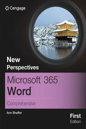 New Perspectives Microsoft® 365® Word® Comprehensive, First Edition