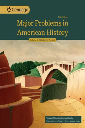 Major Problems in American History, Volume II