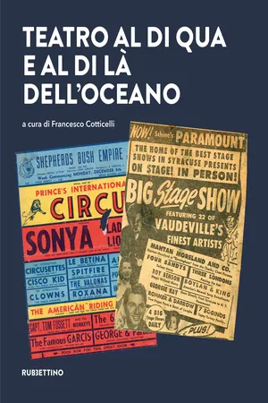 Teatro al di qua e al di là dell’Oceano
