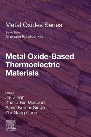 Metal Oxide-Based Thermoelectric Materials