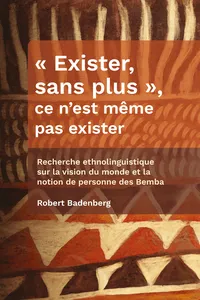 « Exister, sans plus », ce n’est même pas exister_cover