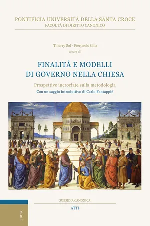 Finalità e modelli di governo nella Chiesa