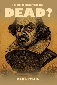 Is Shakespeare Dead?_cover