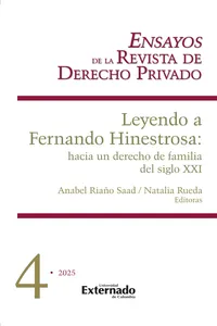 Leyendo a Fernando Hinestrosa: Hacia un derecho de familia del siglo XXI_cover