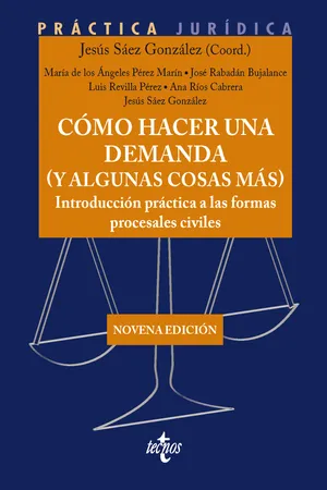 Como hacer una demanda (y algunas cosas más)