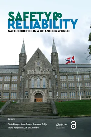 Safety and Reliability โ Safe Societies in a Changing World
