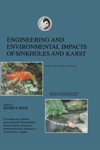 Engineering and Environmental Impacts of Sinkholes and Karts_cover