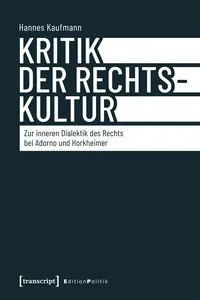 Kritik der Rechtskultur
