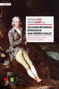Les cahiers botaniques retrouvés de Jean-Frédéric Chaillet_cover