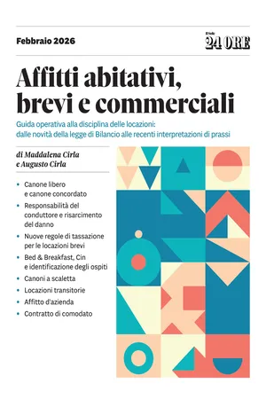 Affitti abitativi, brevi e commerciali