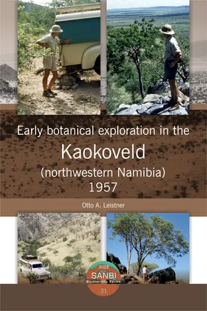 Early botanical exploration in the Kaokoveld (northwestern Namibia) 1957