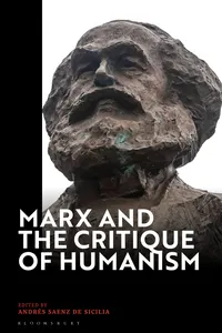 Marx and the Critique of Humanism_cover