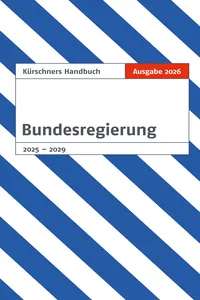 Kürschners Handbuch Bundesregierung_cover