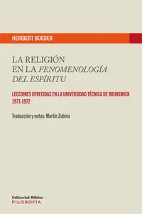 La religión en la Fenomenología del Espíritu_cover