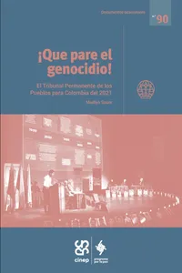 ¡Que pare el genocidio!_cover
