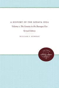 A History of the Sonata Idea_cover