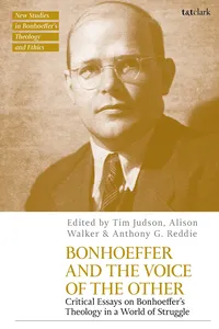 Bonhoeffer and the Voice of the Other_cover