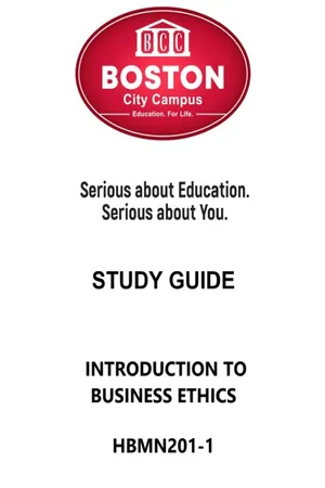 Introduction to Business Ethics