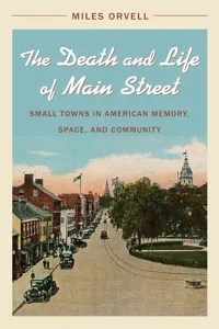 The Death and Life of Main Street_cover