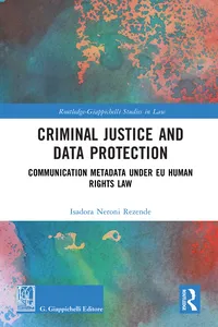 Criminal Justice and Data Protection_cover