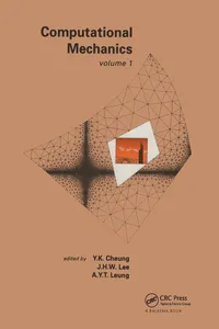 Computational Mechanics Volume 1_cover