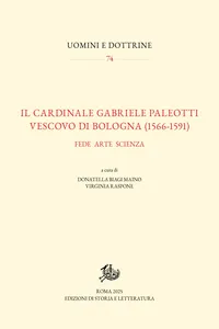 Il cardinale Gabriele Paleotti vescovo di Bologna_cover