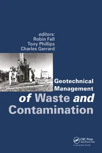 Geotechnical Management of Waste and Contamination_cover